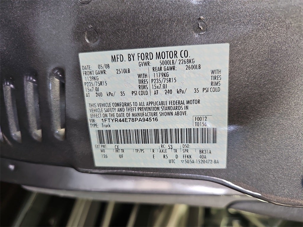 2008 Ford Ranger Sport