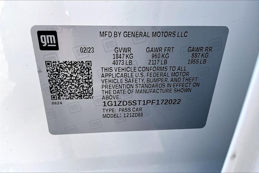 2023 Chevrolet Malibu LT 1LT