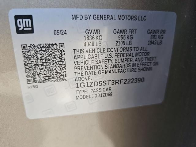 2024 Chevrolet Malibu LT 1LT
