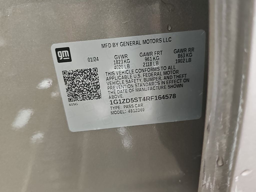 2024 Chevrolet Malibu LT 1LT
