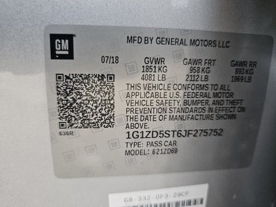 2018 Chevrolet Malibu LT