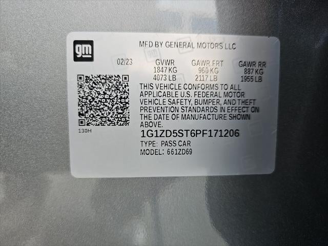 2023 Chevrolet Malibu LT 1LT