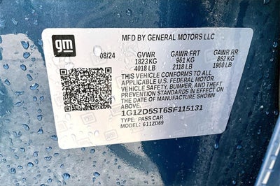 2025 Chevrolet Malibu LT 1LT