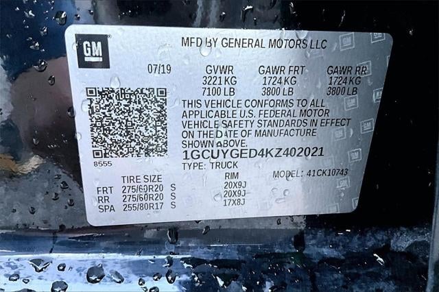 2019 Chevrolet Silverado LTZ