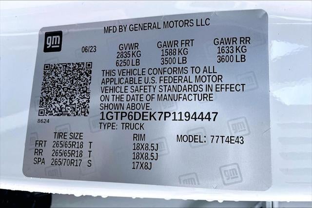 2023 GMC Canyon AT4