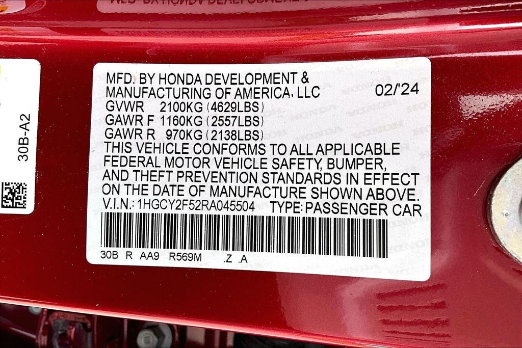 2024 Honda Accord Sport