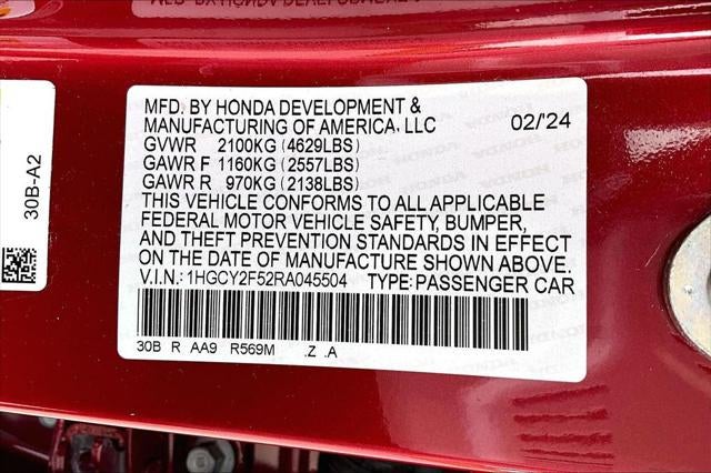 2024 Honda Accord Sport