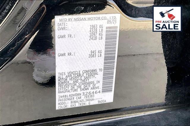 2024 Nissan Altima 2.5 SV