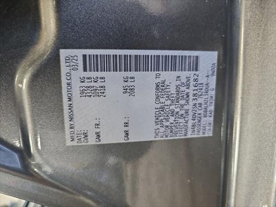 2025 Nissan Altima 2.5 SV