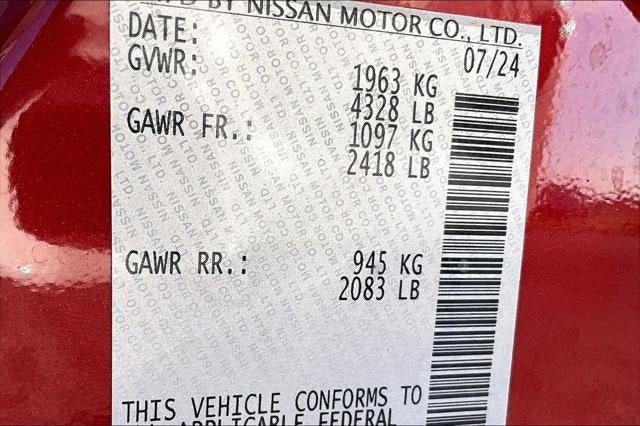 2025 Nissan Altima 2.5 SV