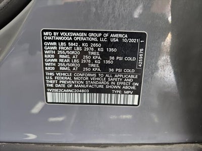 2022 Volkswagen Atlas Cross Sport 3.6L V6 SEL R-Line