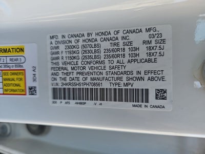 2023 Honda CR-V Sport