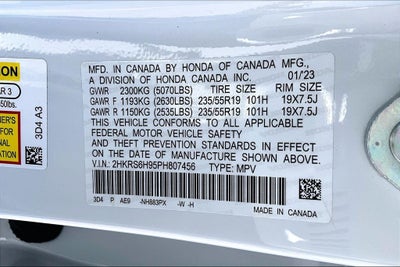 2023 Honda CR-V Sport Touring