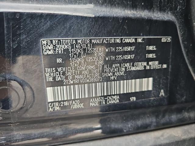 2025 Toyota RAV4 XLE