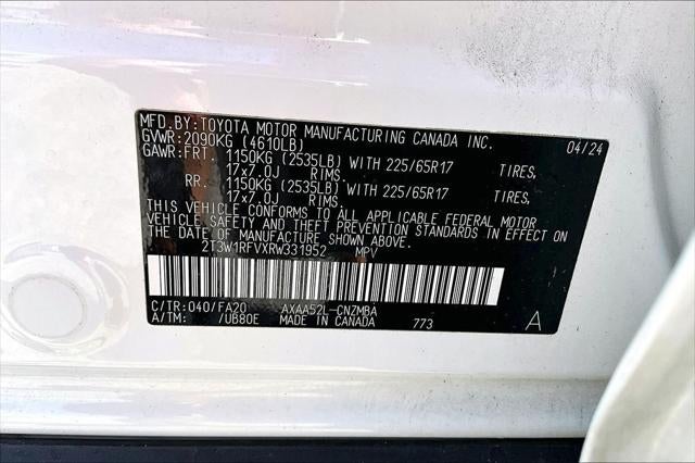 2024 Toyota RAV4 XLE