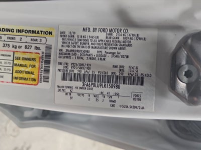 2020 Ford Fusion SE