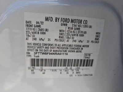 2022 Ford Maverick Lariat