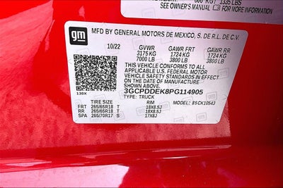 2023 Chevrolet Silverado LT