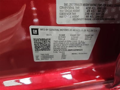 2021 Chevrolet Silverado LT Trail Boss