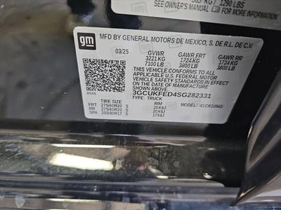 2025 Chevrolet Silverado LT Trail Boss