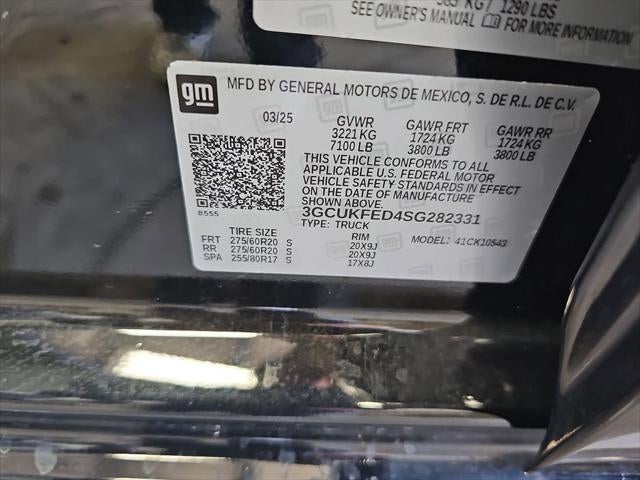 2025 Chevrolet Silverado LT Trail Boss