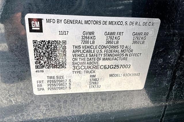 2018 Chevrolet Silverado LT LT1