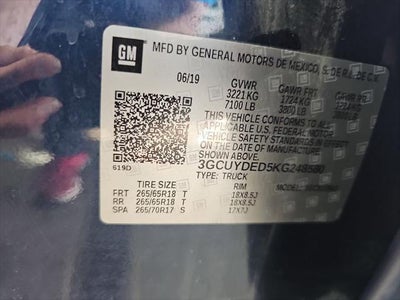 2019 Chevrolet Silverado LT