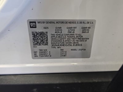2025 Chevrolet Equinox LT