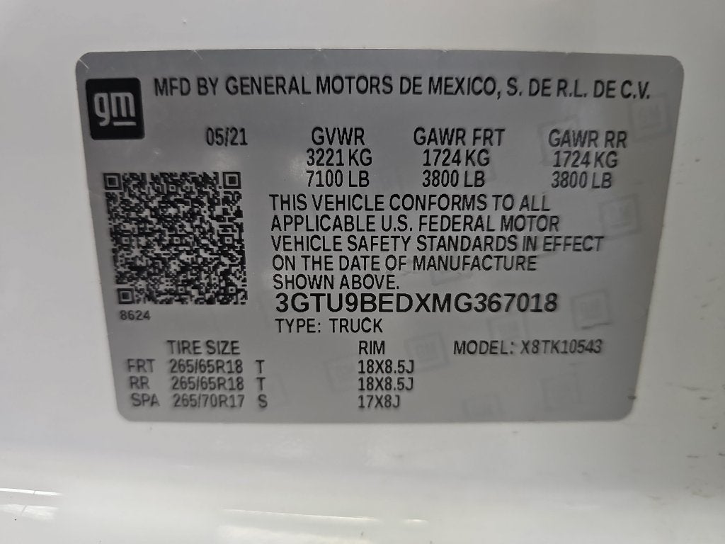2021 GMC Sierra SLE