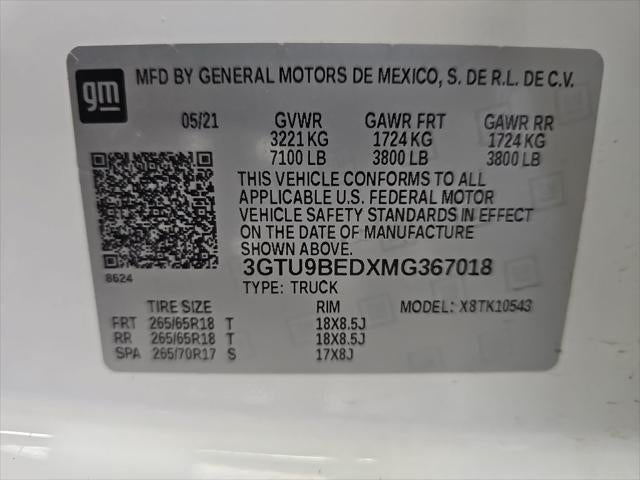 2021 GMC Sierra SLE