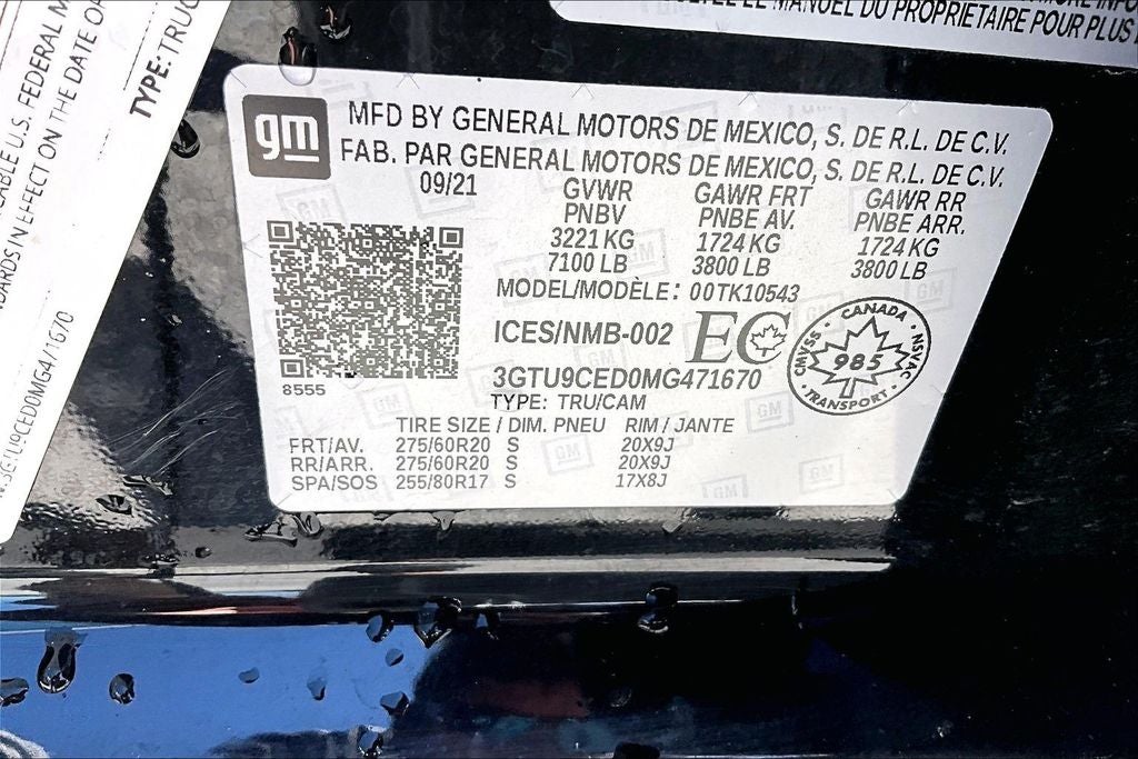 2021 GMC Sierra Elevation