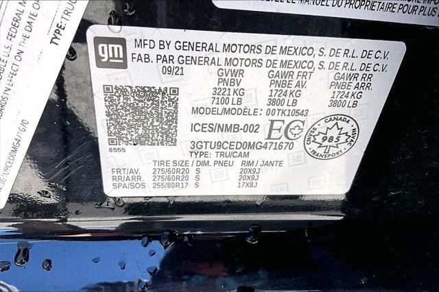 2021 GMC Sierra Elevation