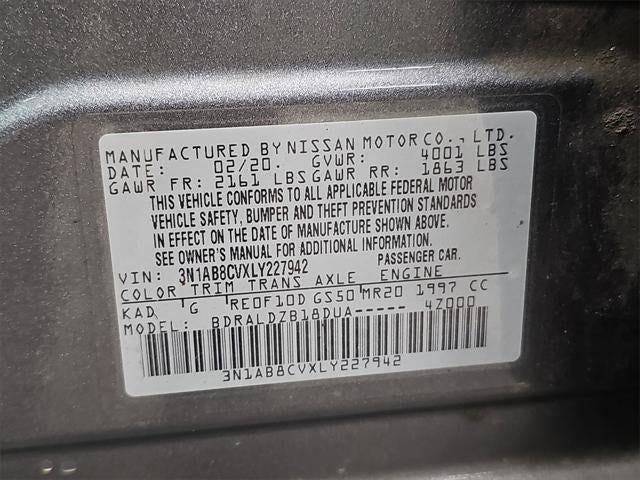 2020 Nissan Sentra SV