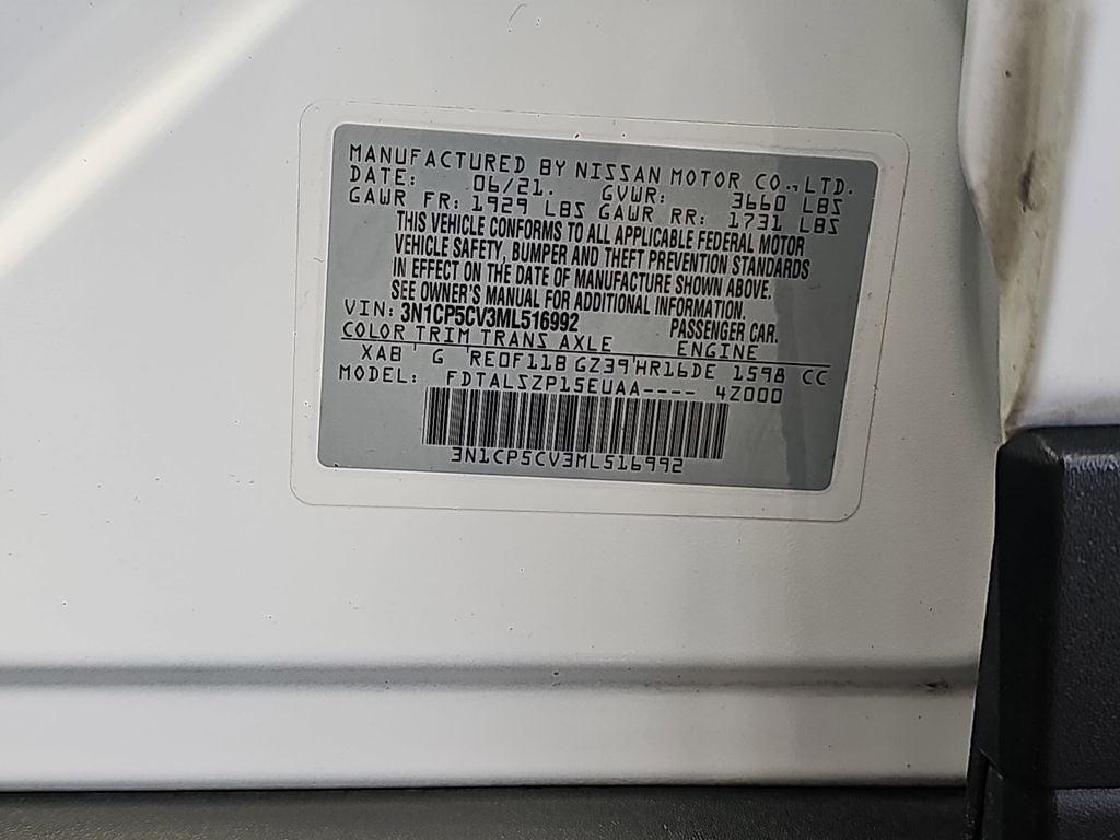 2021 Nissan Kicks SV