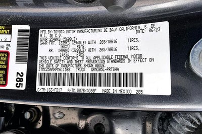 2023 Toyota TACOMA TRD OFFRD TRD Off-Road V6