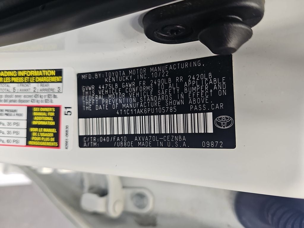 2023 Toyota CAMRY LE