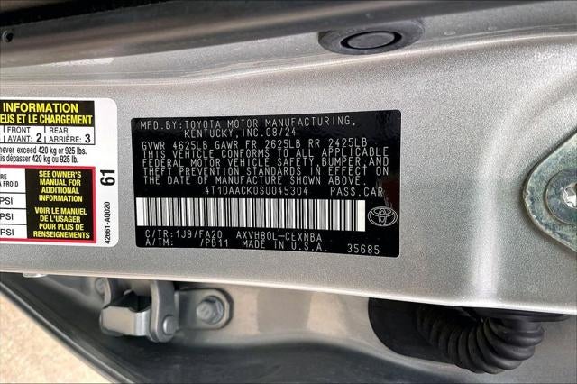 2025 Toyota CAMRY LE