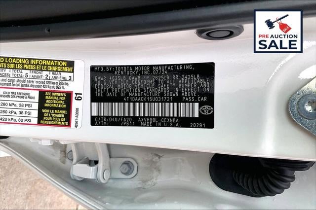 2025 Toyota CAMRY LE