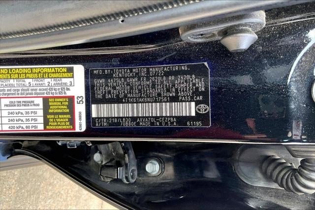 2022 Toyota Camry XSE