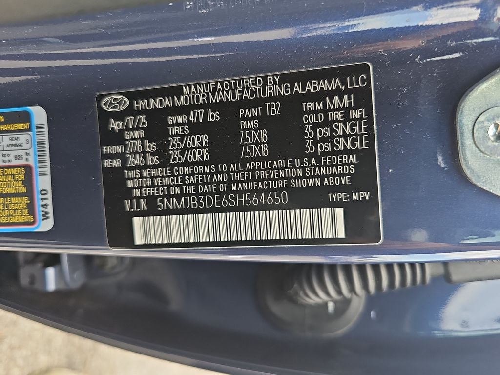 2025 Hyundai Tucson SEL