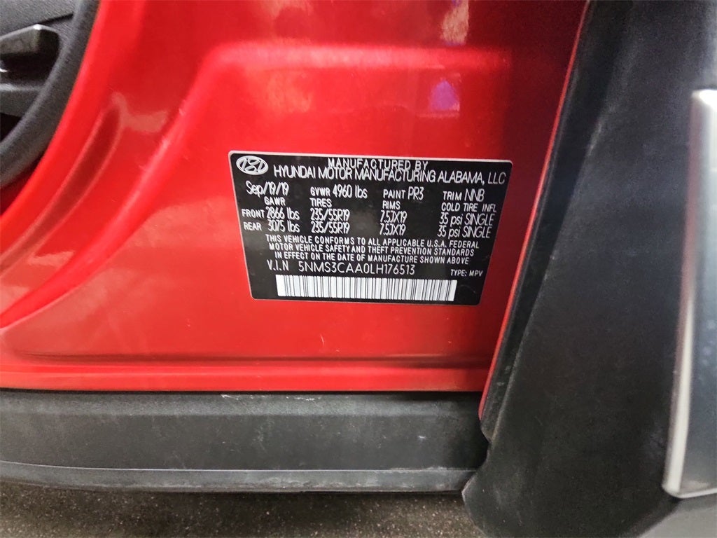 2020 Hyundai Santa Fe SEL