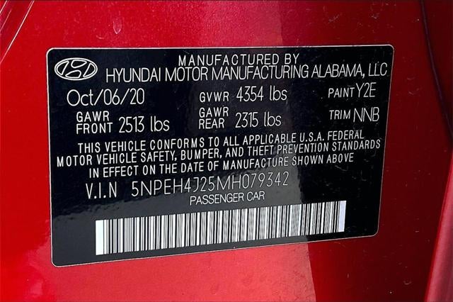 2021 Hyundai Sonata Limited