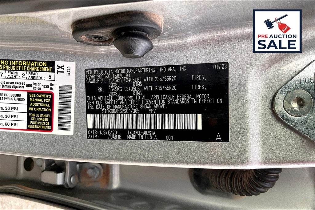 2023 Toyota HIGHLANDER XSE