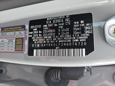 2022 Kia Sorento X-Line SX Prestige