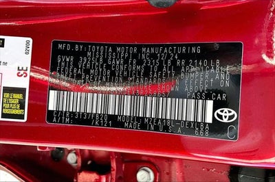 2025 Toyota COROLLA LE