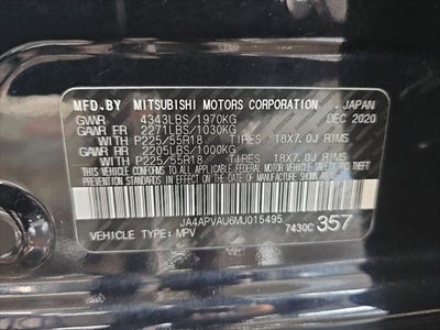 2021 Mitsubishi Outlander Sport 2.0 SE