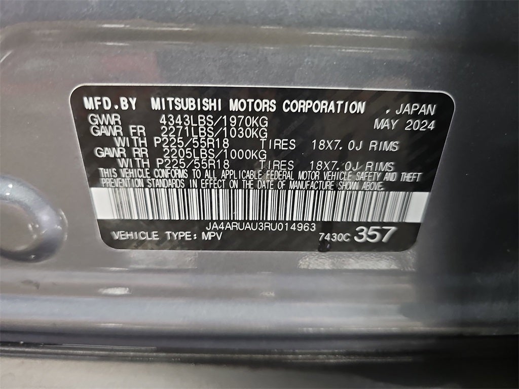 2024 Mitsubishi Outlander Sport 2.0 SE