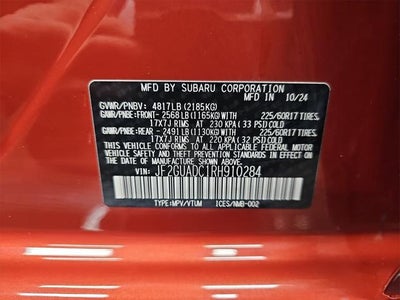 2024 Subaru Crosstrek Premium