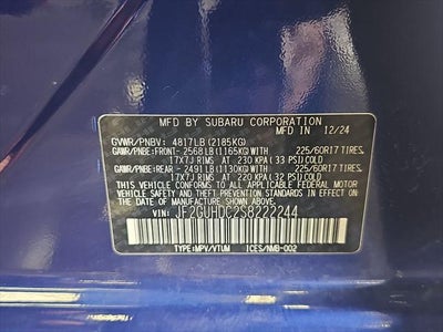 2025 Subaru Crosstrek Premium