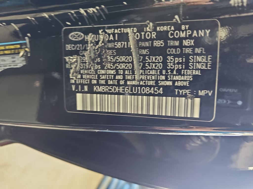 2020 Hyundai Palisade Limited